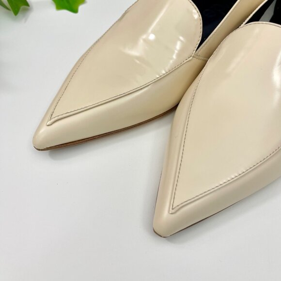 Aeyde Martha Pointed Toe Flats in Creamy  Size EU 36 / US 6 - Picture 9 of 13